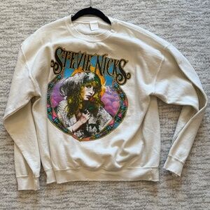 LIKE NEW! MadeWorn Stevie Nicks Crewneck - M - Cream